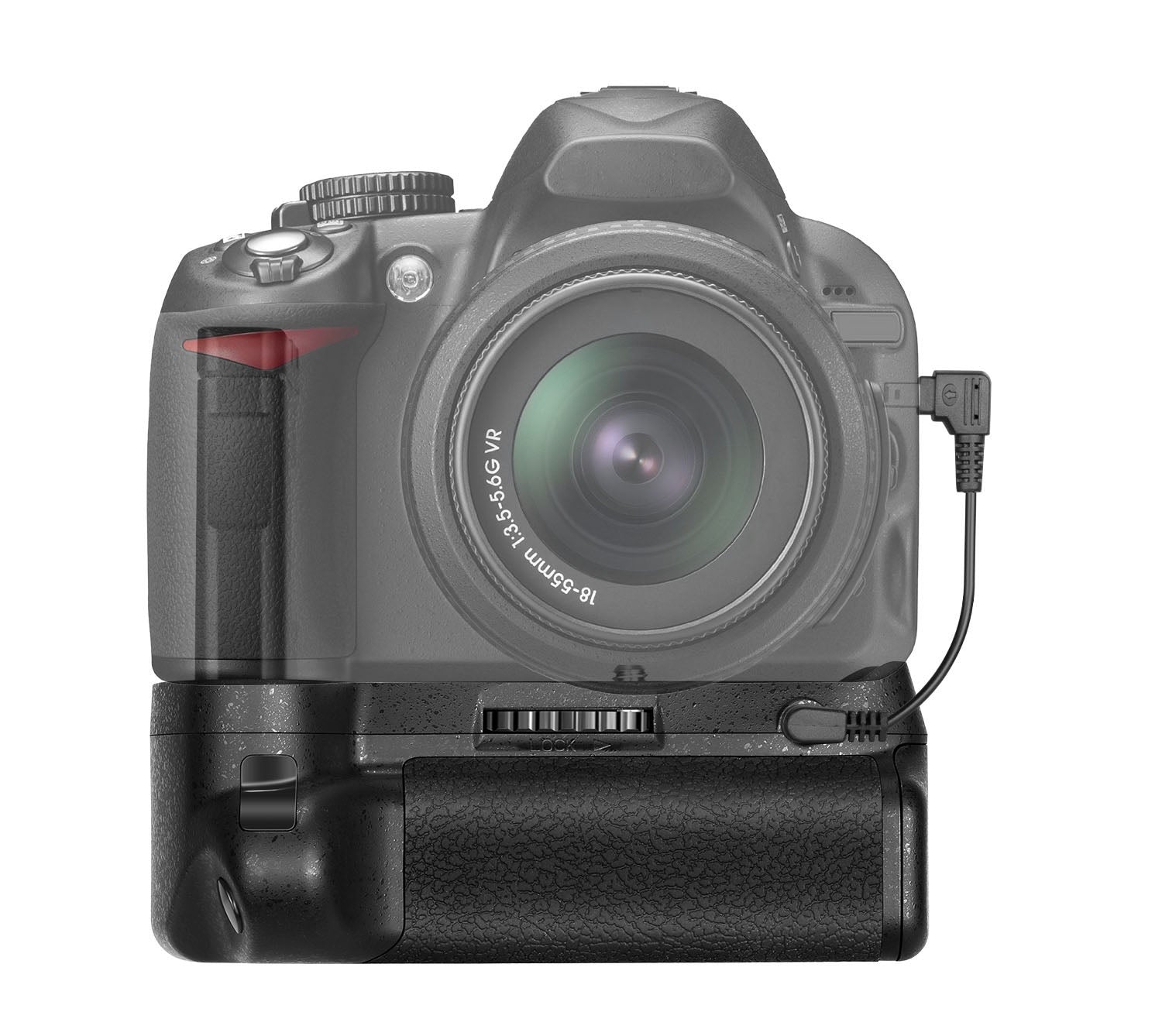 NEEWER BG-2F Battery Grip for Nikon D3100/D3200/D3300/D5300