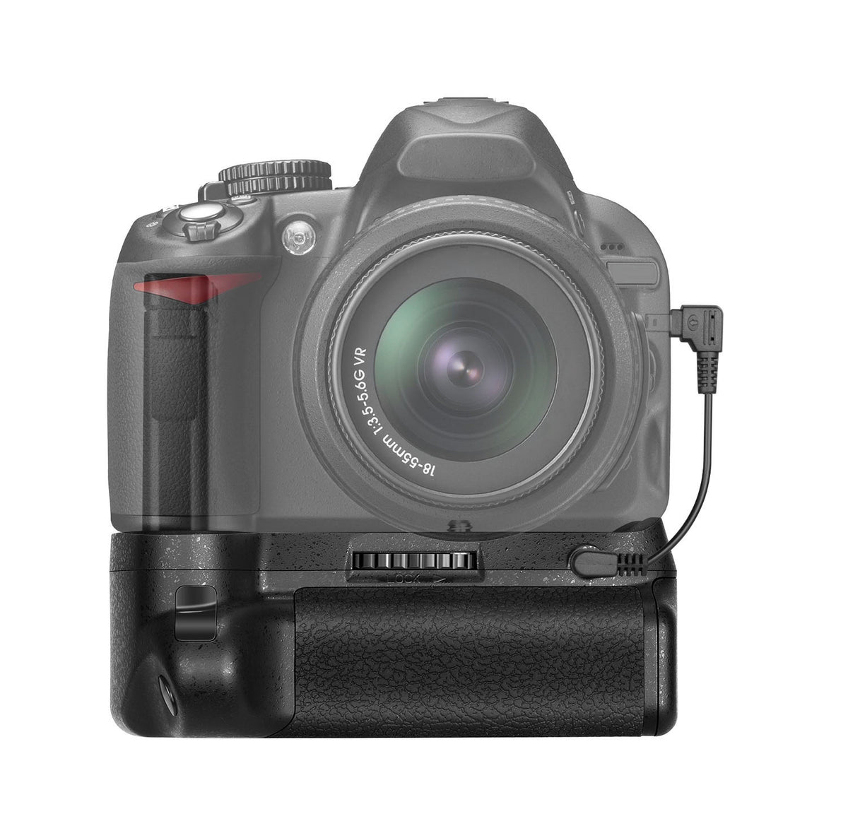 NEEWER BG-2F Battery Grip for Nikon D3100/D3200/D3300/D5300