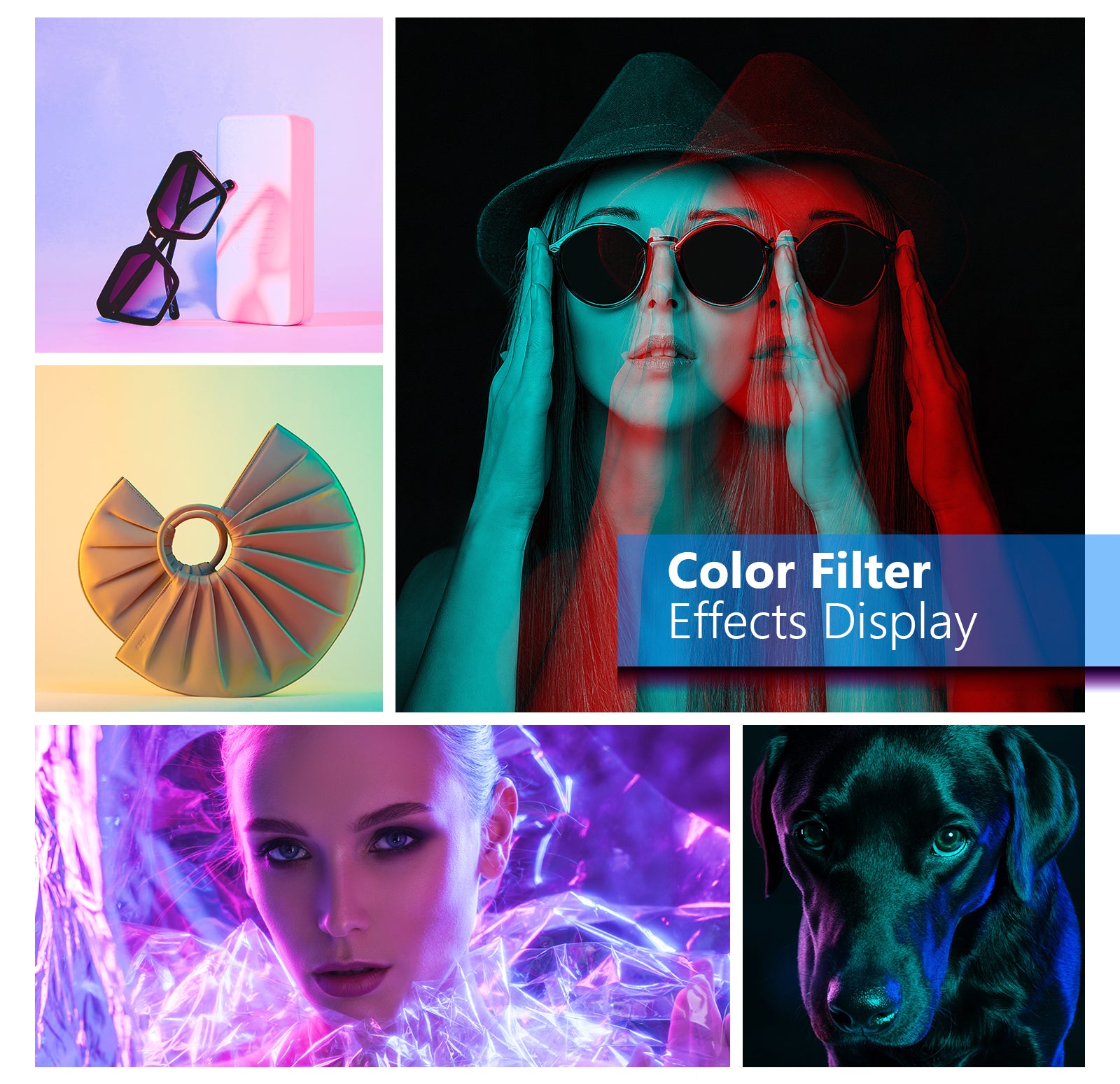 NEEWER Color Filter Effects display
