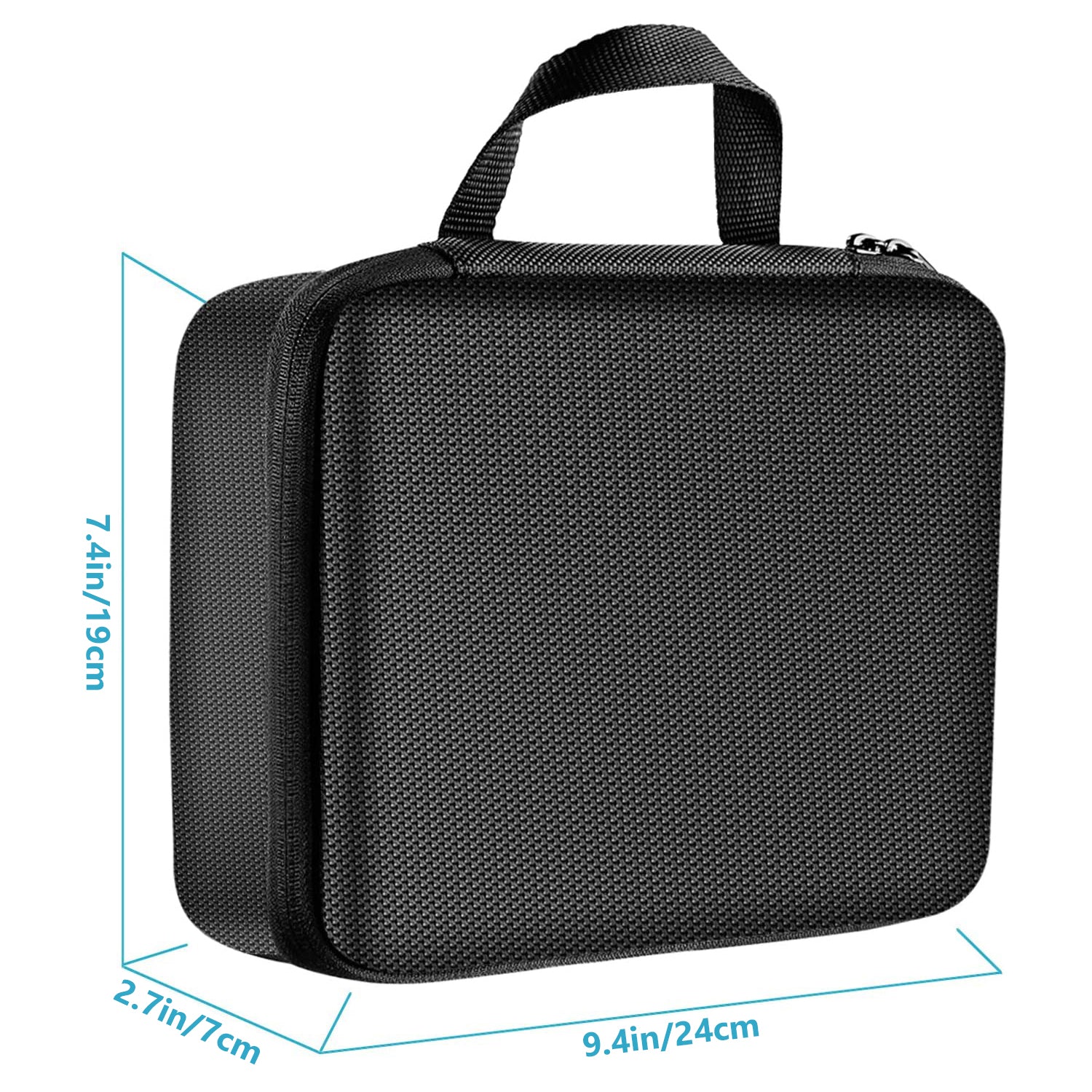 Product dimensions of the NEEWER EVA Carrying Case