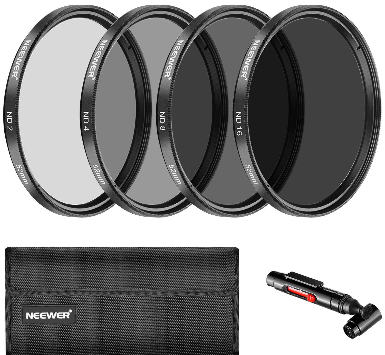 NEEWER 4 Pack ND Lens Filter Kit