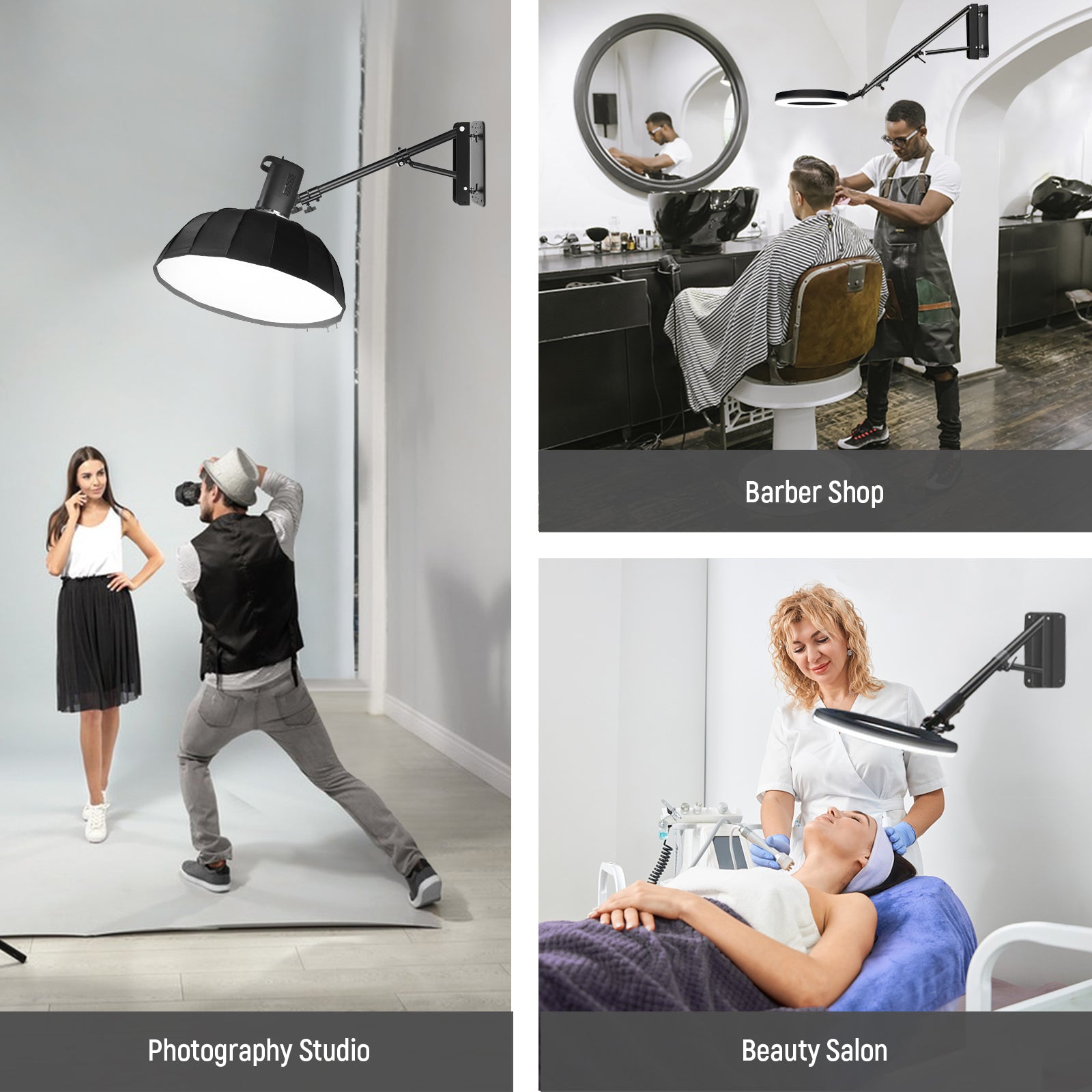 Scenarios for NEEWER 125CM Triangle Wall Mounting