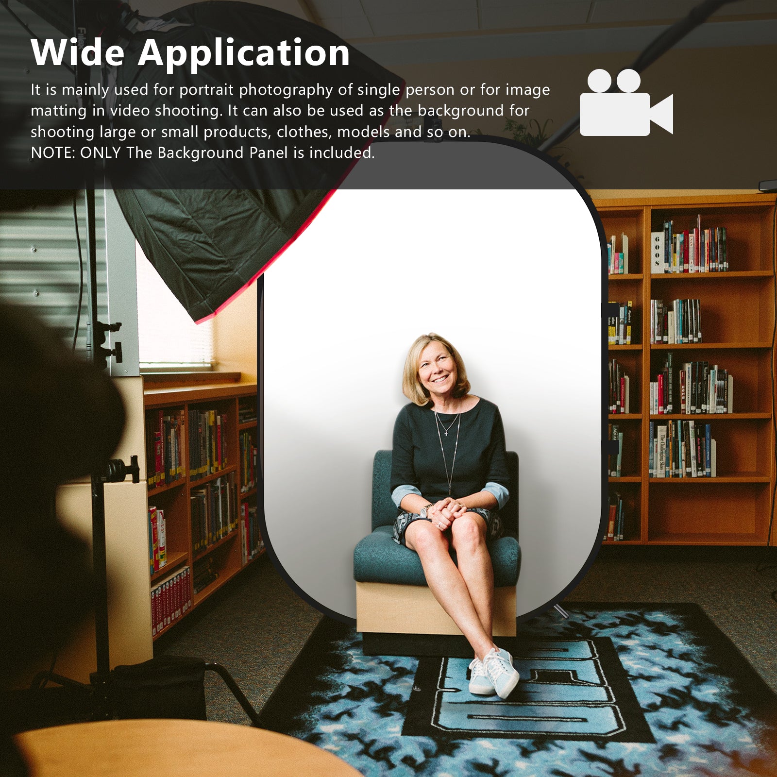 Wide Applications of the NEEWER 1.5x2M 2-in-1 Portable Black&White Backdrop Kit