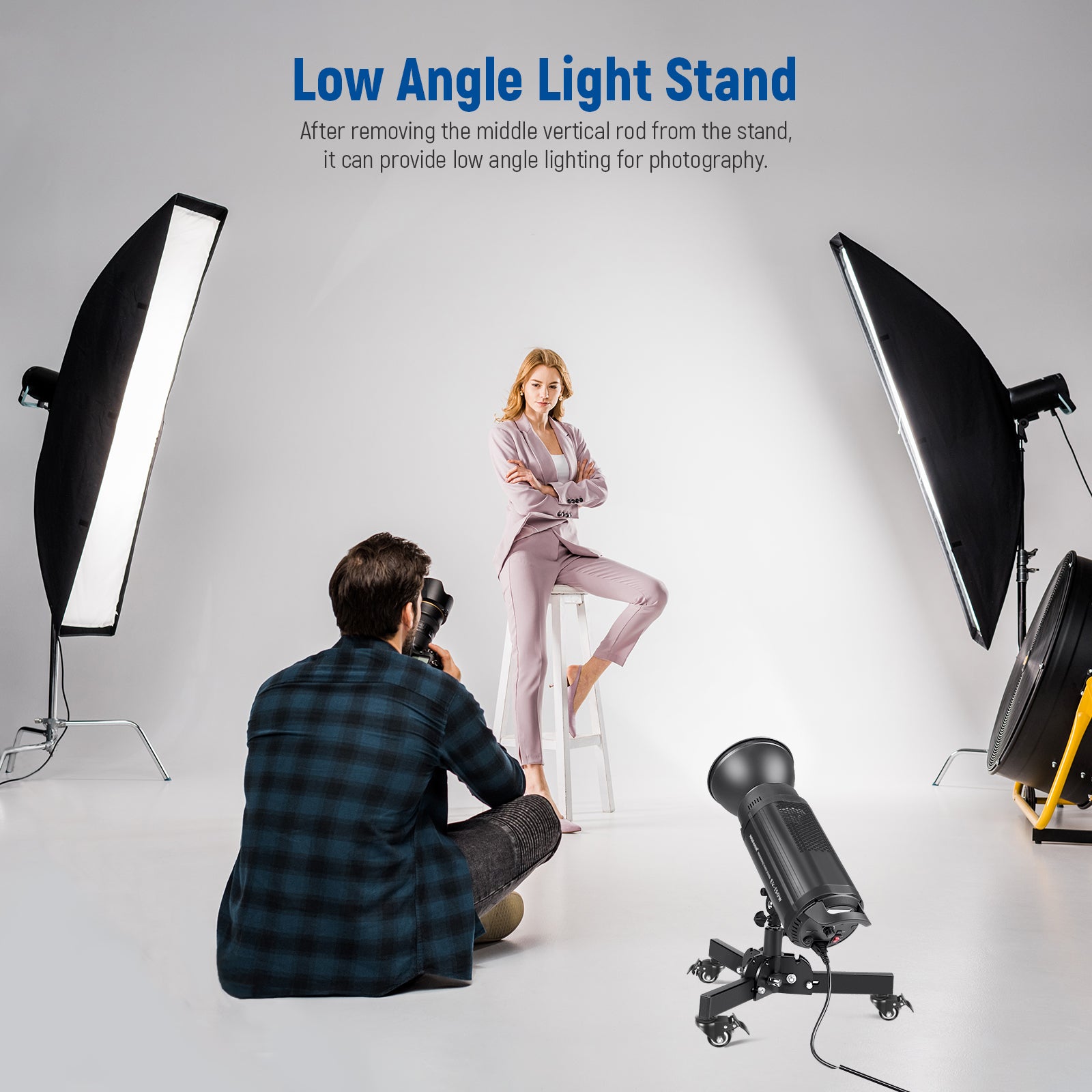 NEEWER ST72 is a low angle light stand