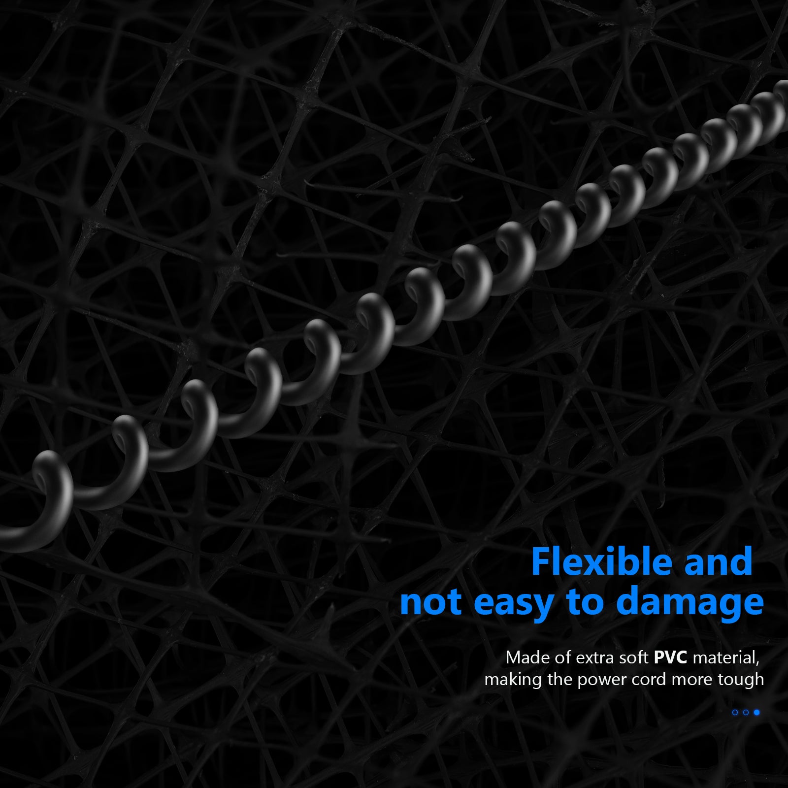 NEEWER D-Tap to BMPCC 4K/6K Coiled Power Cable is made of extra soft PVC material.