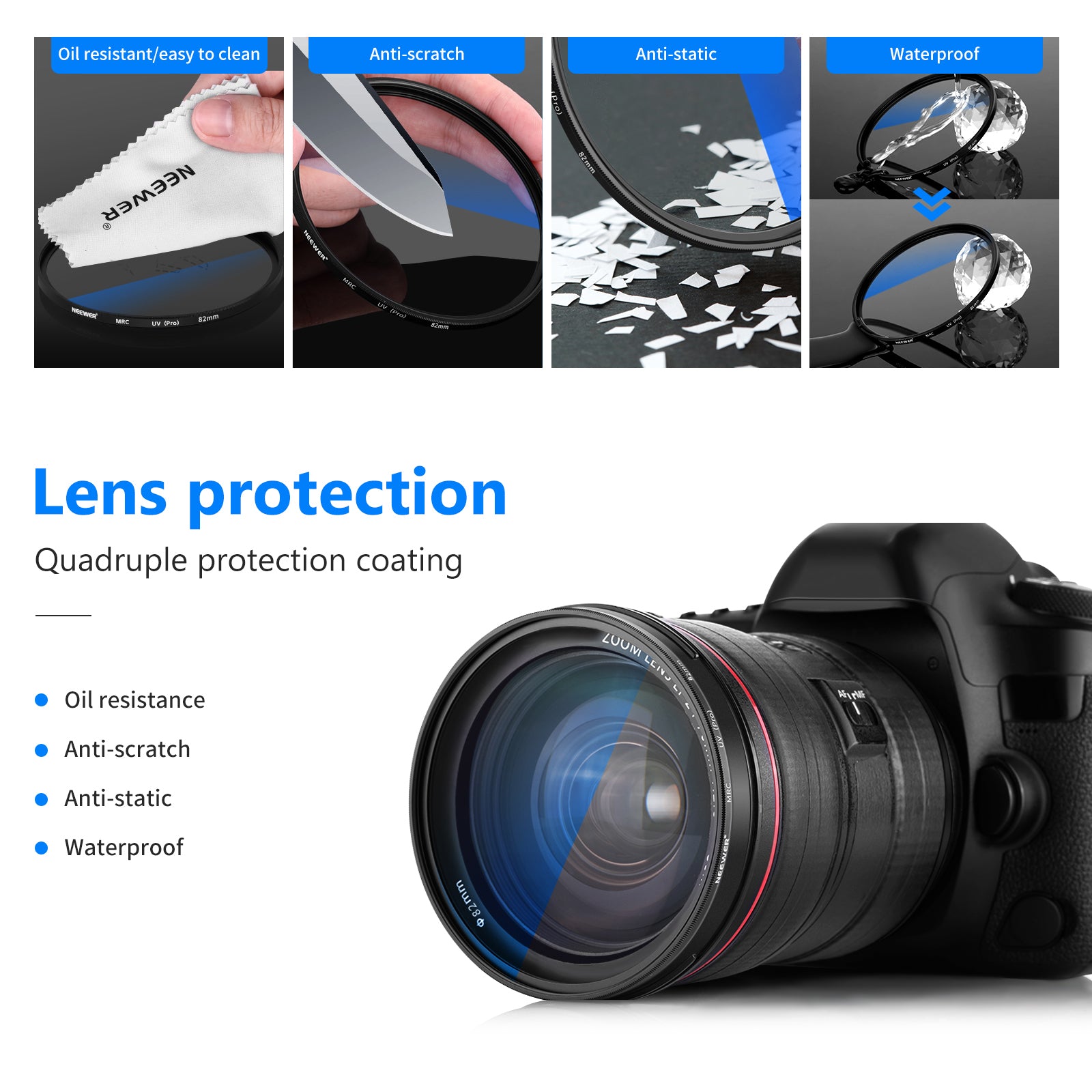 This kit includes a filter cleaning cloth.