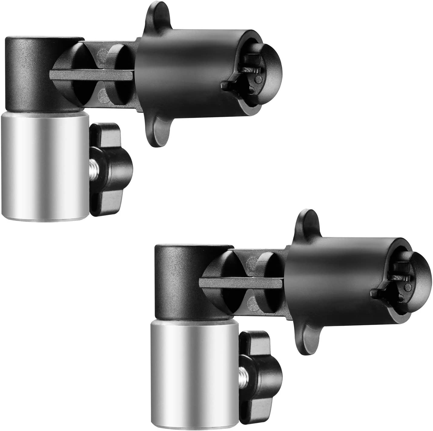 NEEWER 2 Packs Portable Background And Reflector Holder Clip