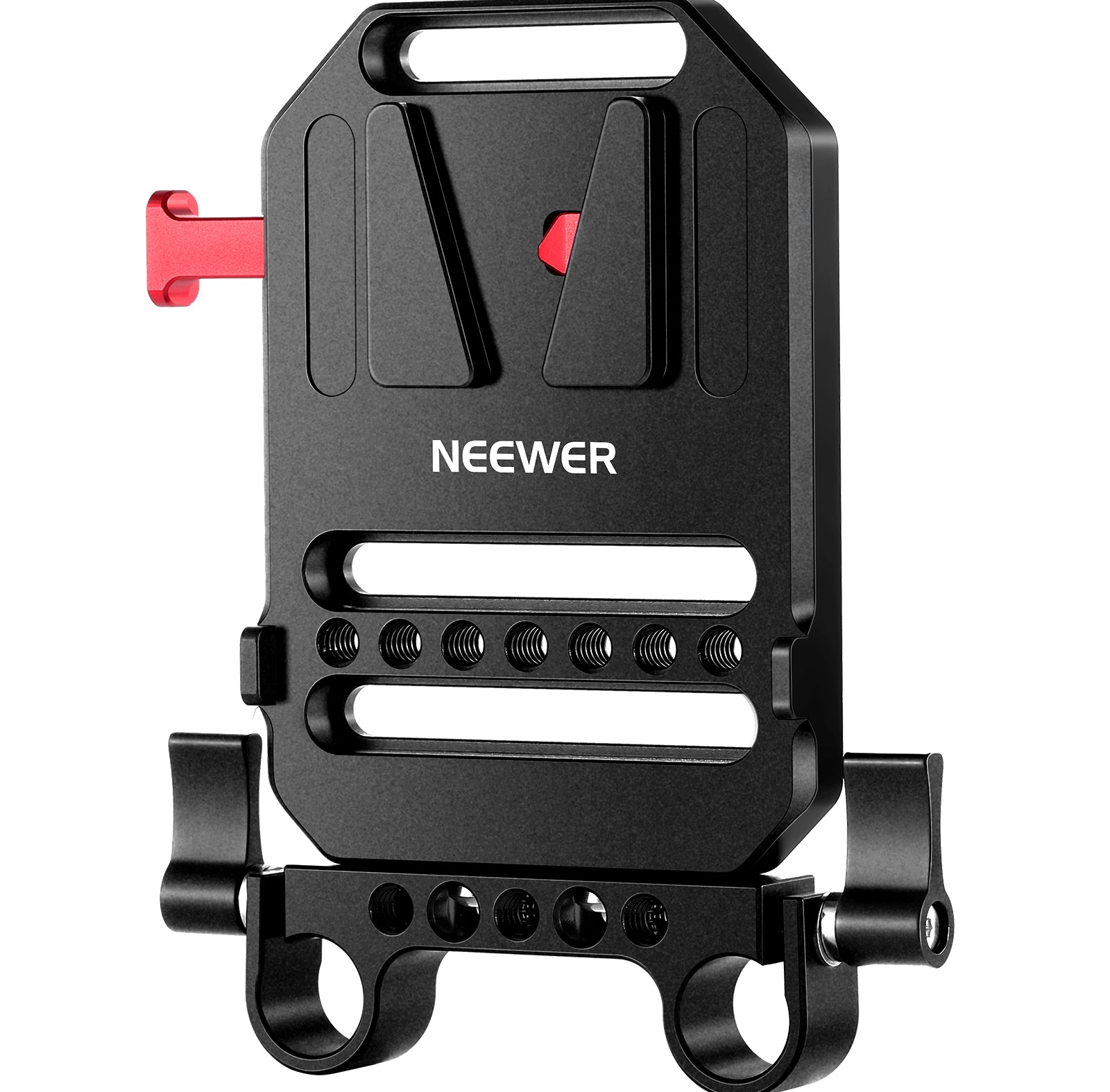 NEEWER 1/4" & 3/8" Threads V-Mount Battery Plate