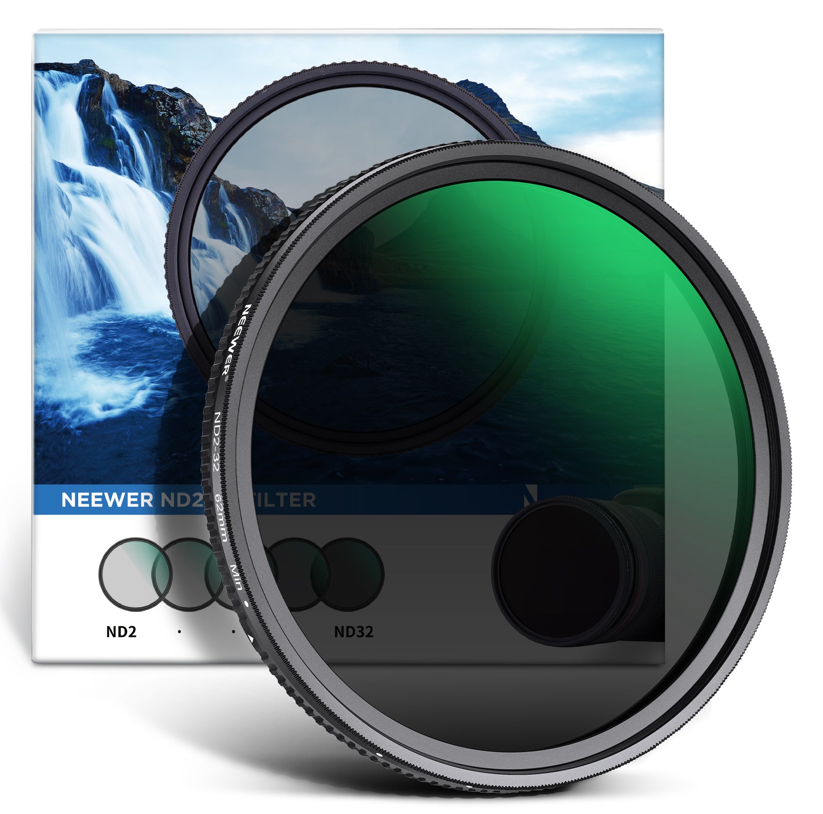 NEEWER ND2-ND32 Variable ND Filter
