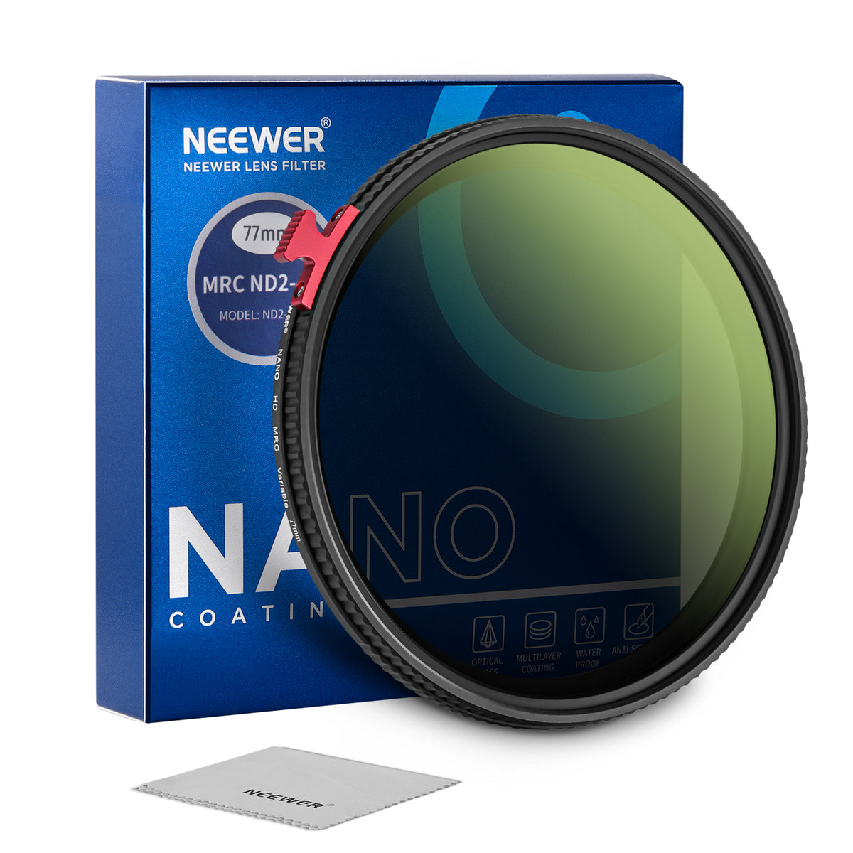 NEEWER ND2ND400 Adjustable Camera Lens Filter NEEWER