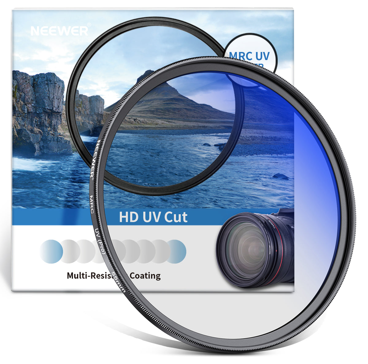 NEEWER MRC Ultra-Slim UV Lens Filter