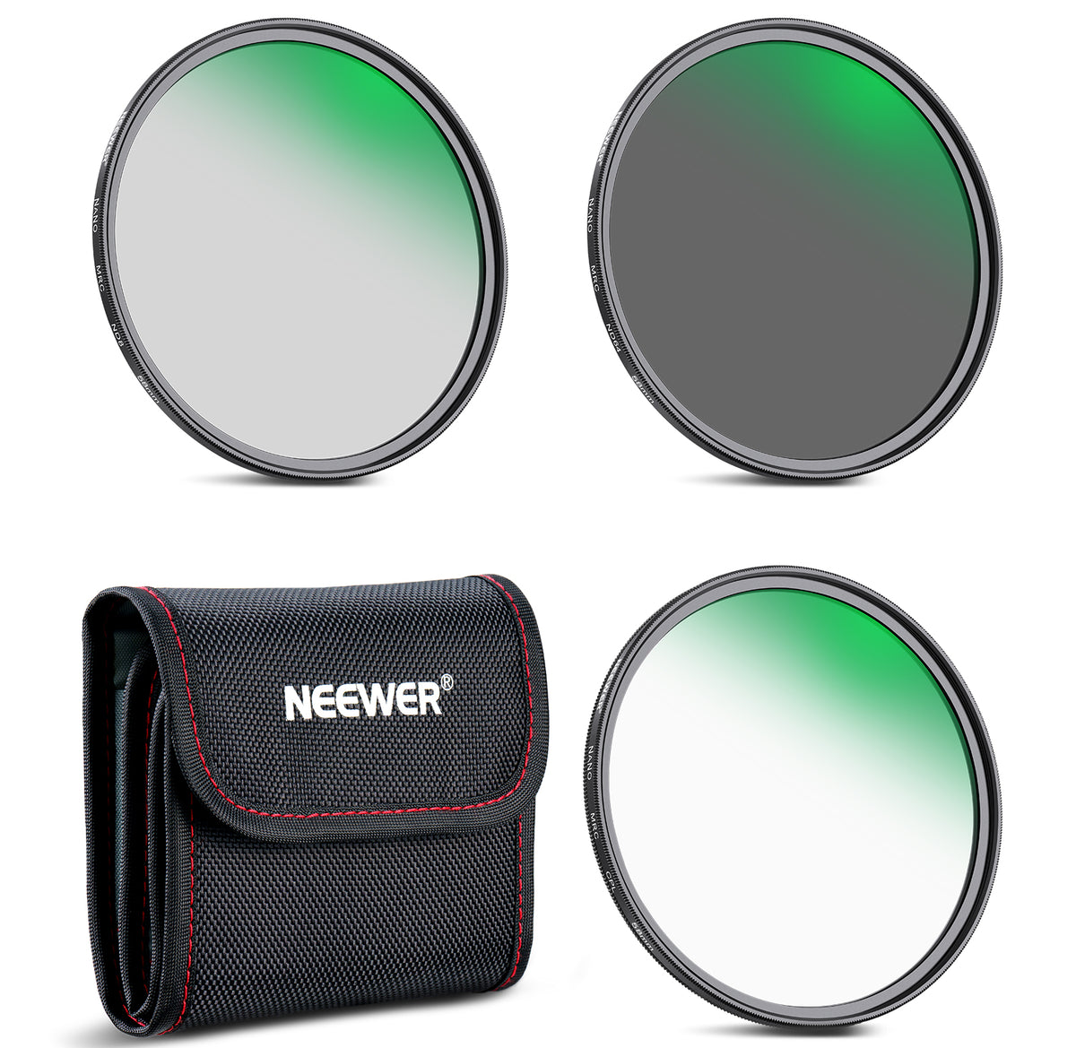 NEEWER ND & CPL Lens Filter Kit (ND8+ND64+CPL)
