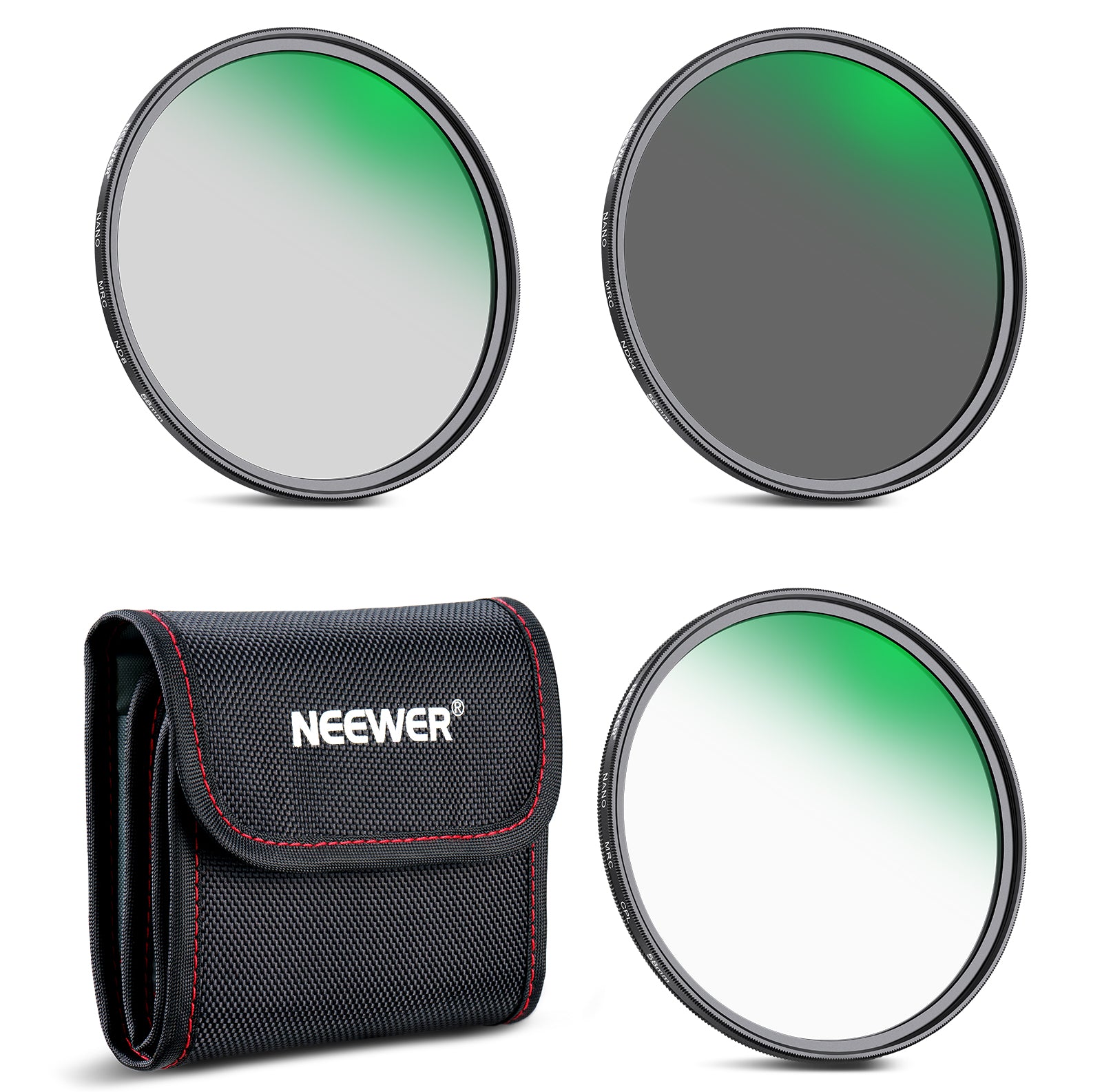 NEEWER ND & CPL Lens Filter Kit (ND8+ND64+CPL)