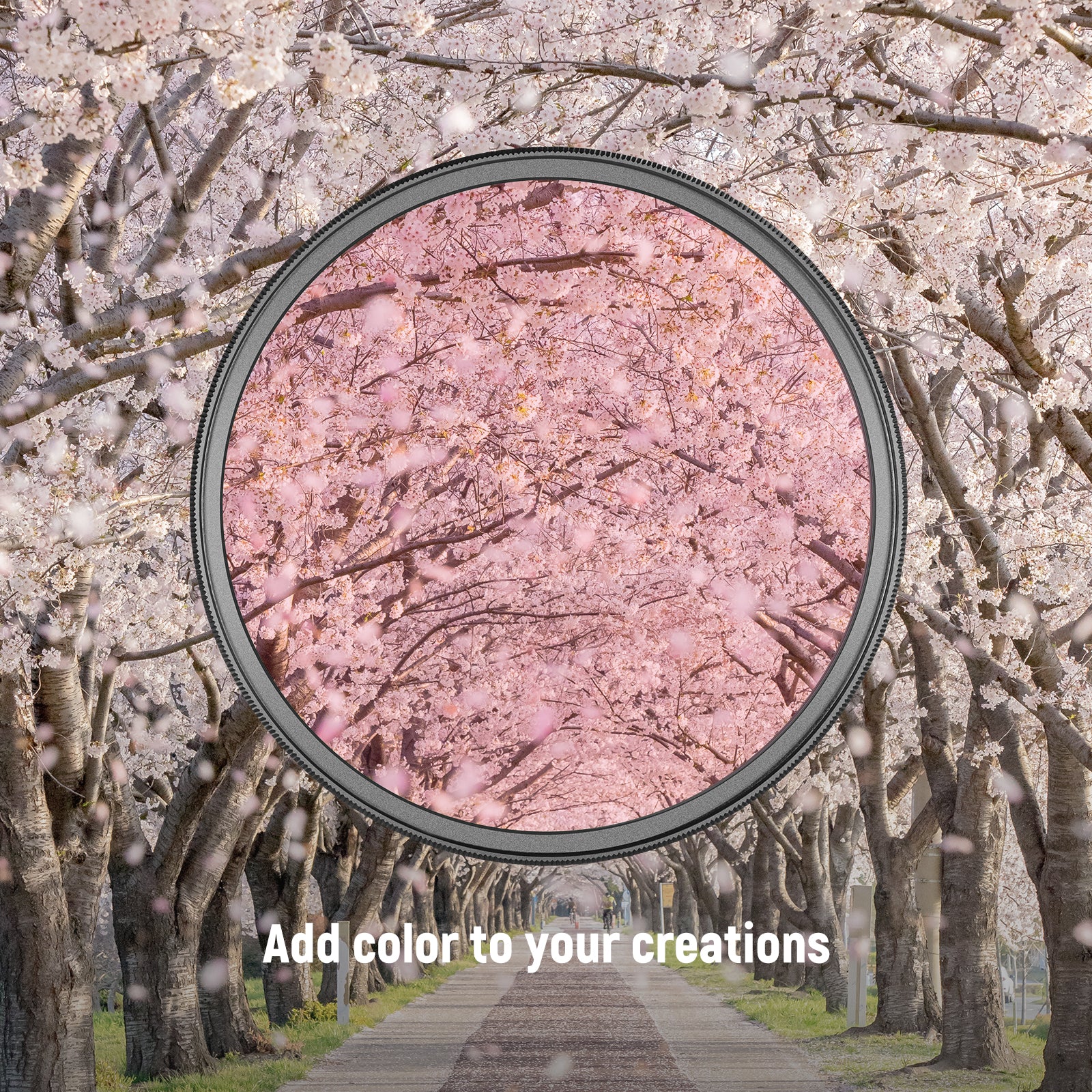 9 Color Camera Lens Filters add color to your creations