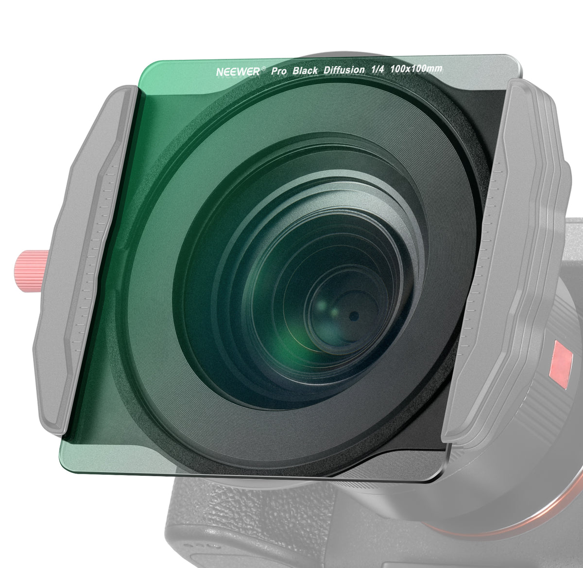NEEWER 100x100mm 1/4 Black Diffusion Square Filter