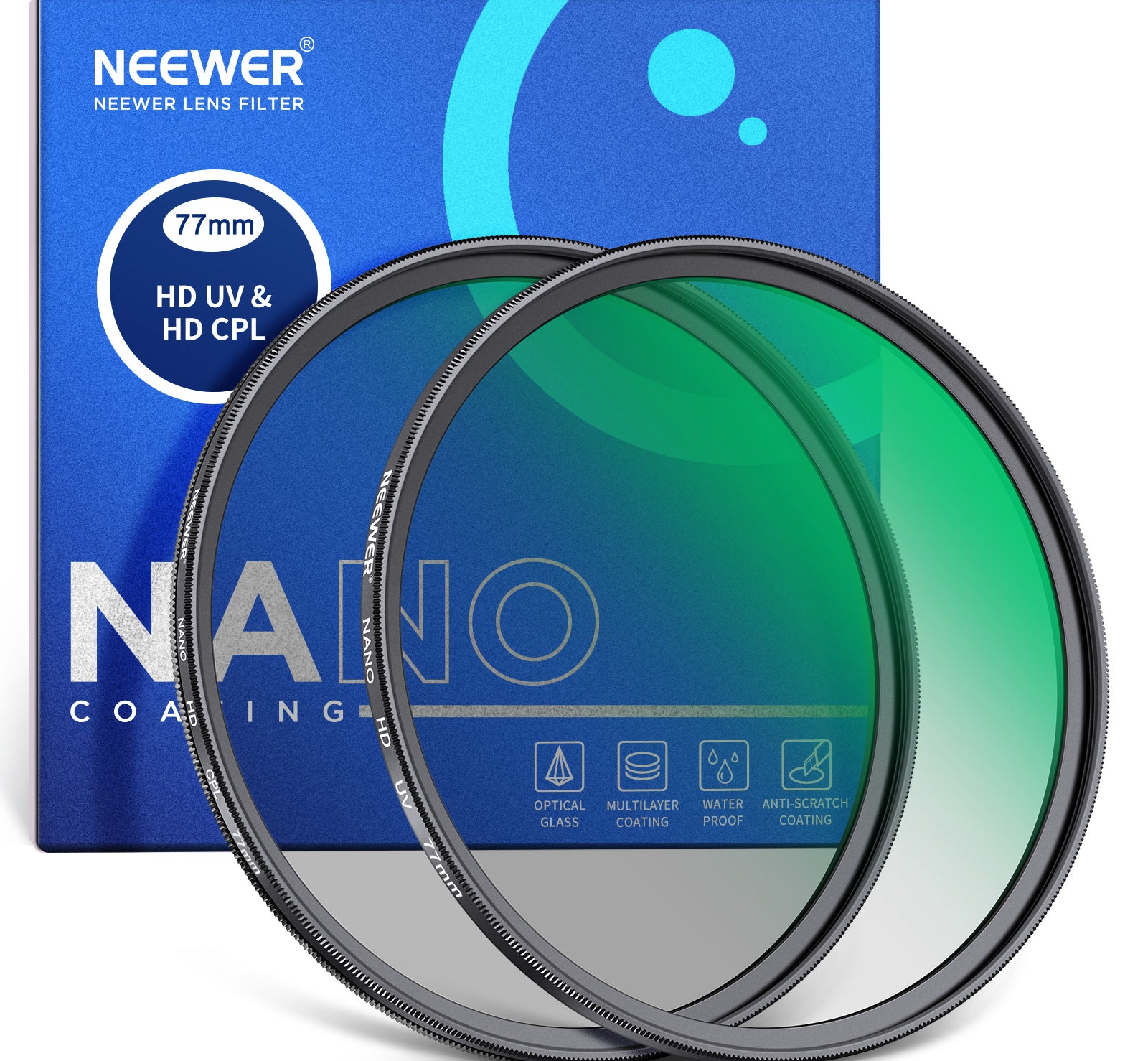 NEEWER Camera Lens Filter Kit