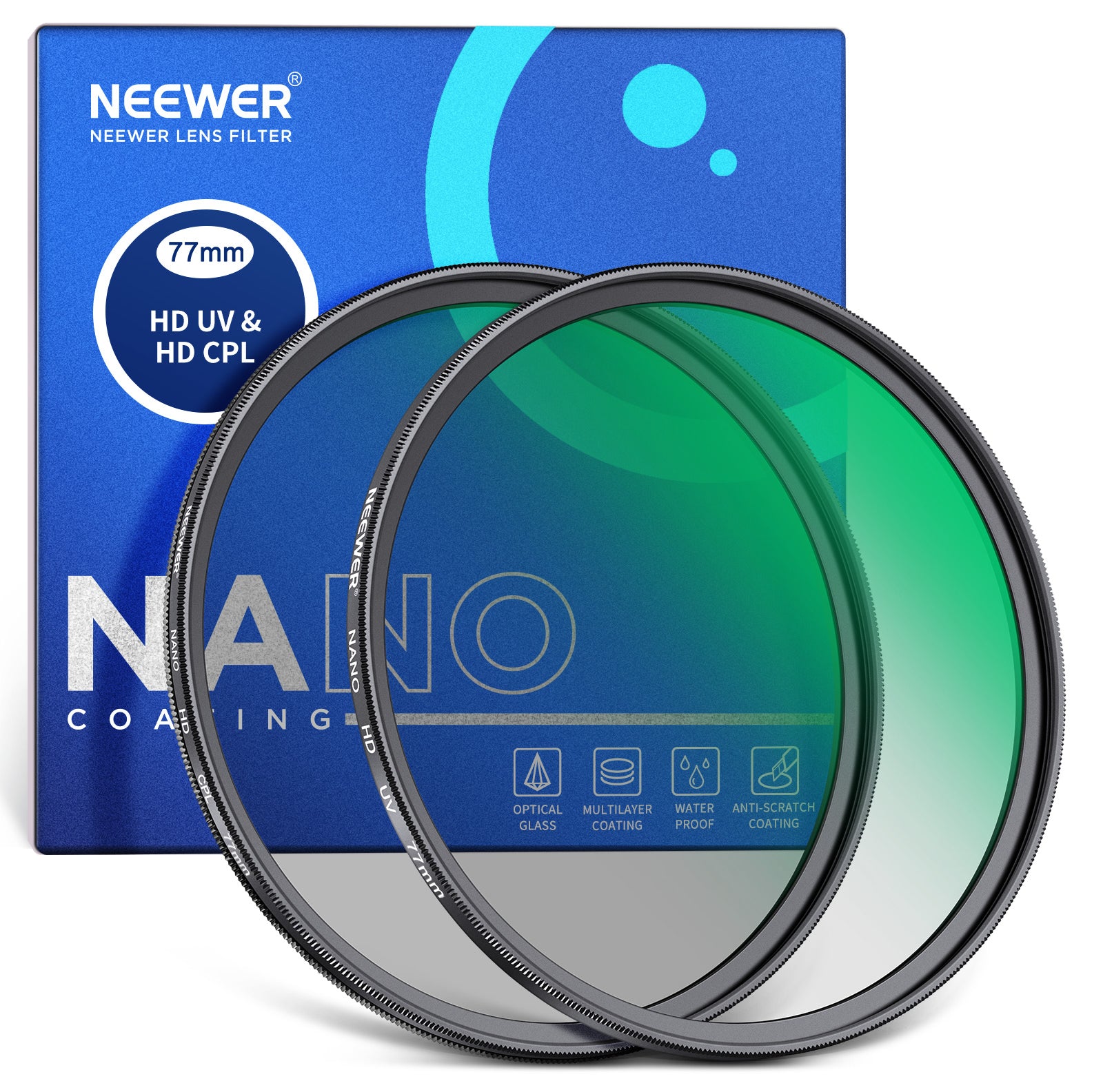 NEEWER Camera Lens Filter Kit