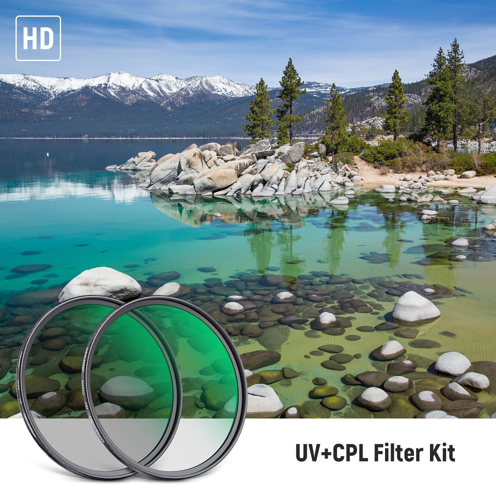 NEEWER UV + CPL filter Kit