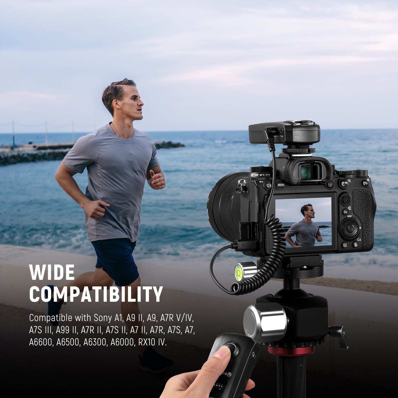 Wide Compatibility of the NEEWER 2.5mm to S2 Remote Shutter Release Cable for Sony