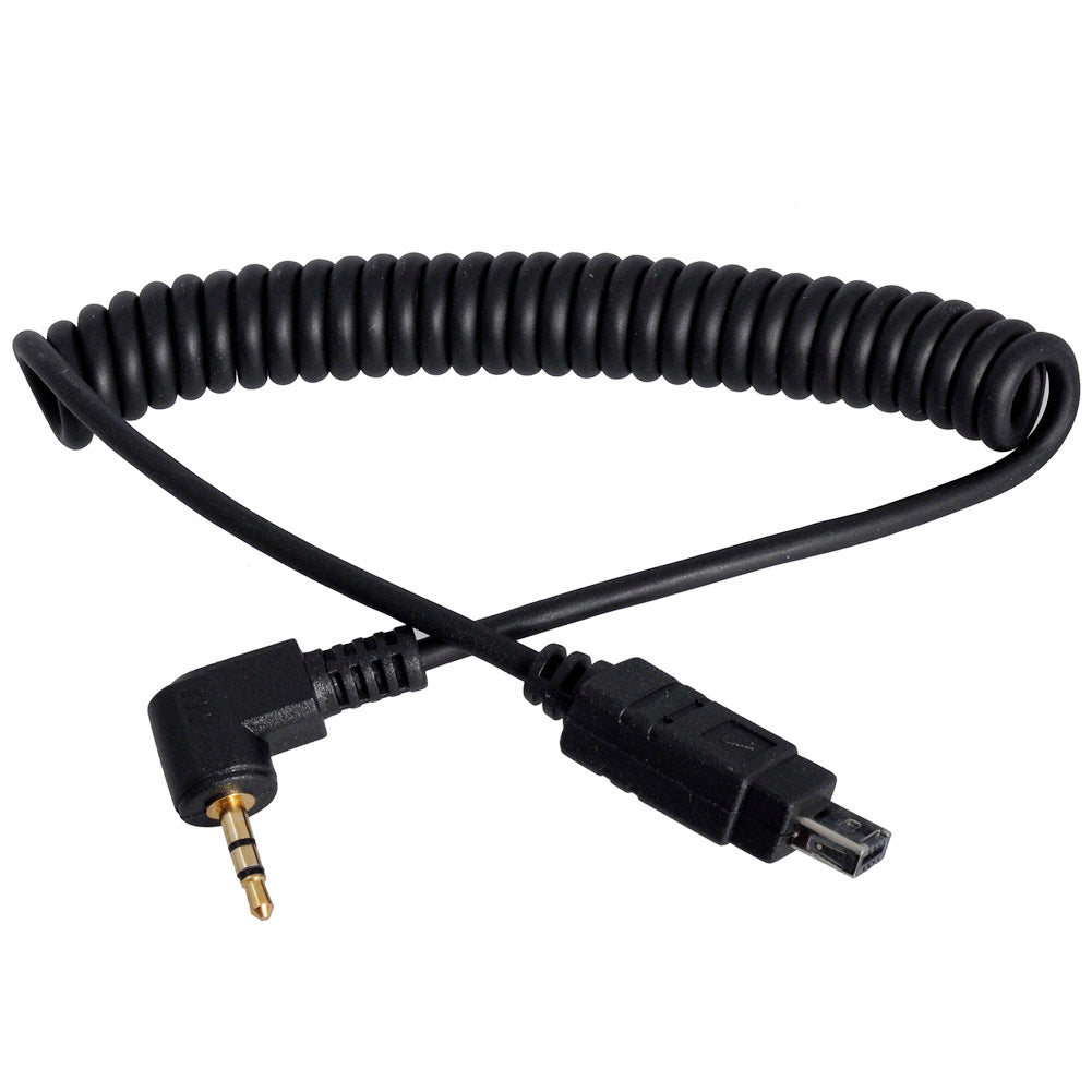 This camera remote control shutter release cable is designed for Nikon DSLR cameras.