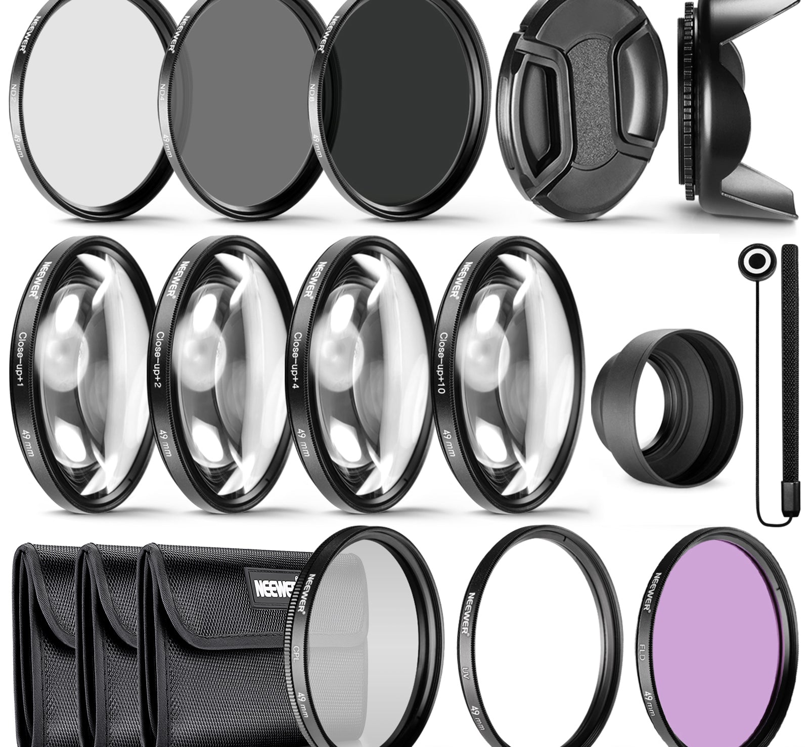NEEWER Lens Filter & Accessory Kit