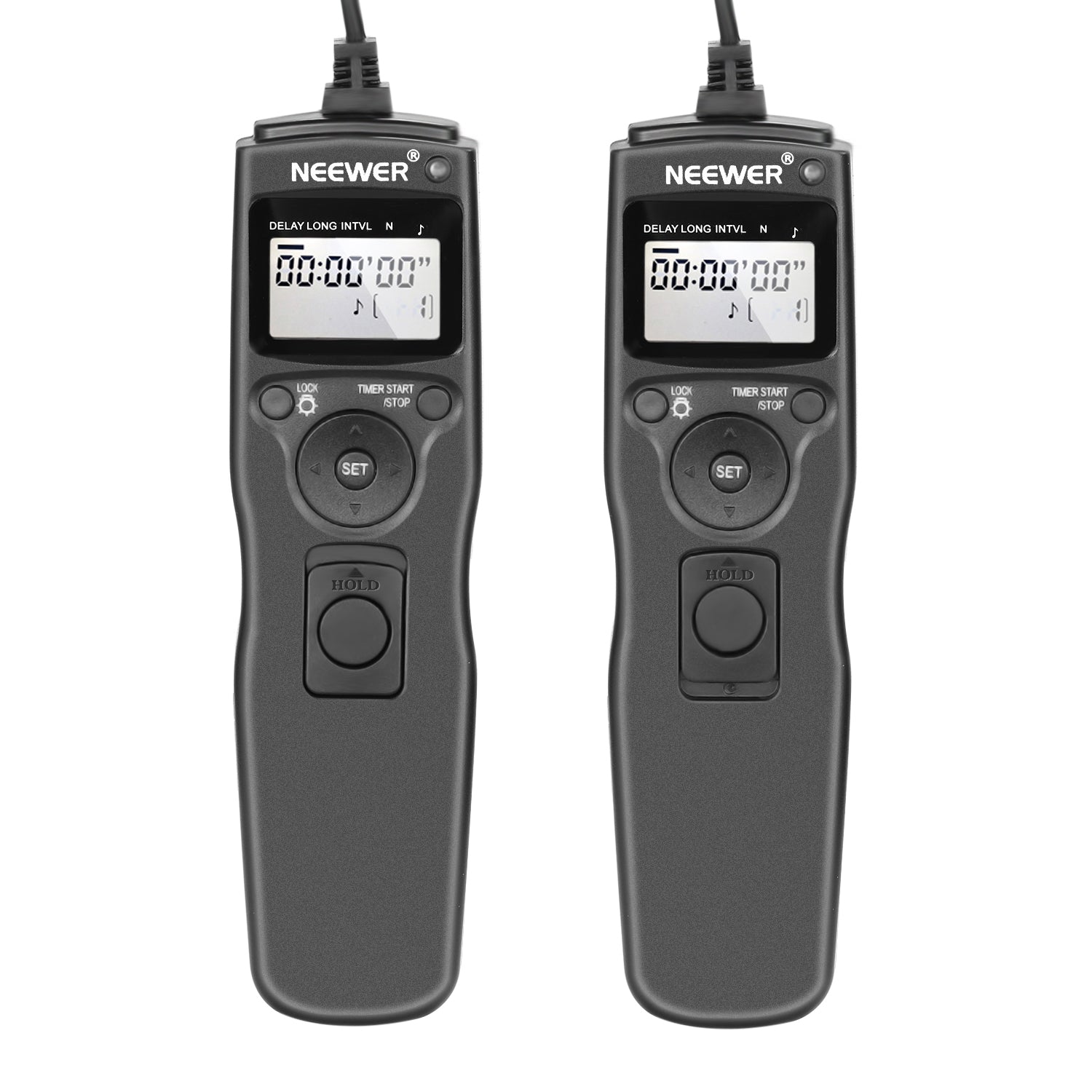 2 packs NEEWER Timer Remote Control for Canon