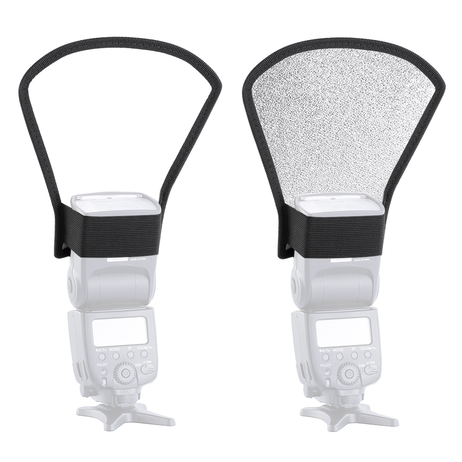 Neewer Silver/White Flash Diffuser