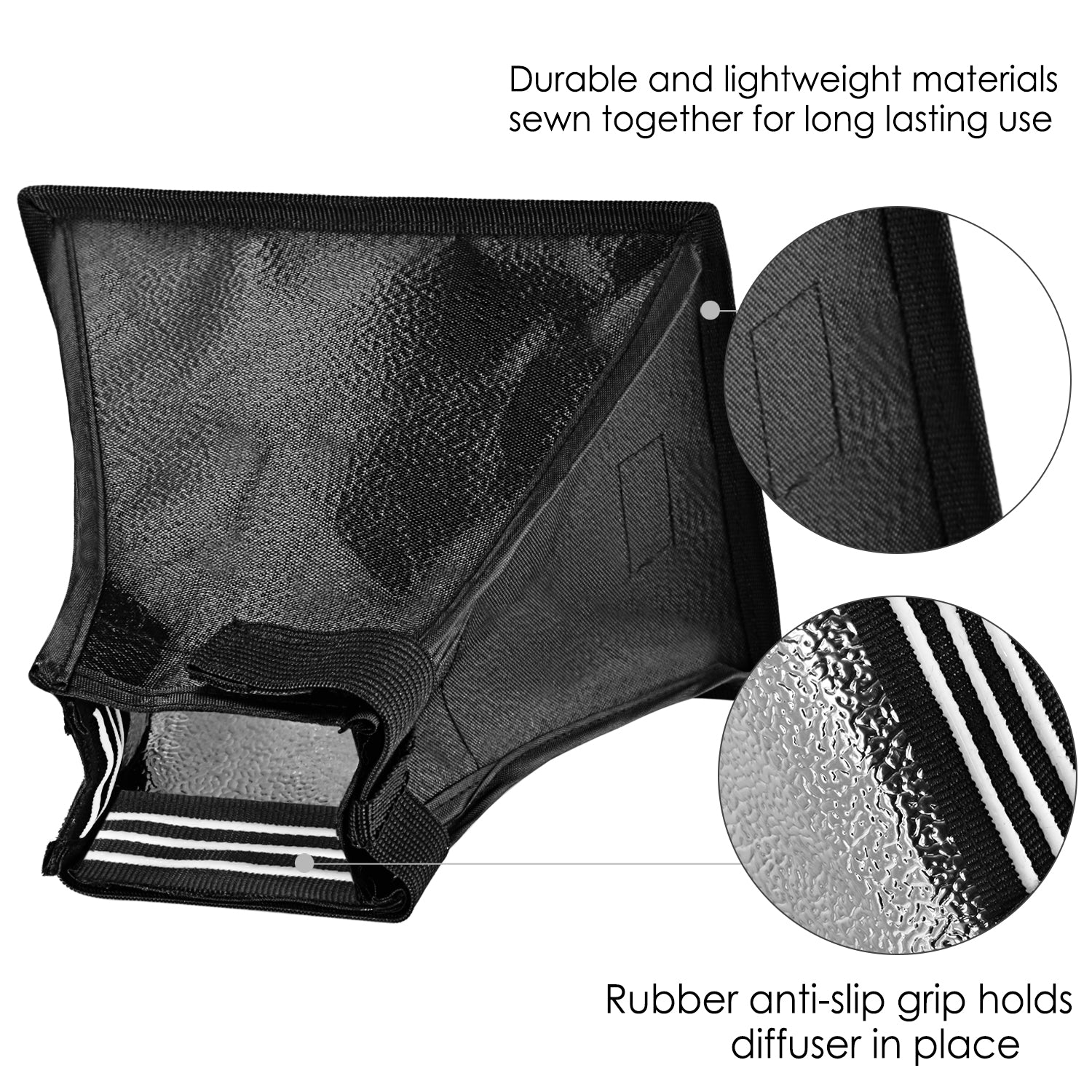 NEEWER Speedlite Flash Softbox is durable and lightweight.
