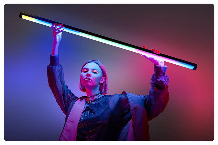 5 Reasons To Use LED Light Sticks for Photography & Streaming – NEEWER