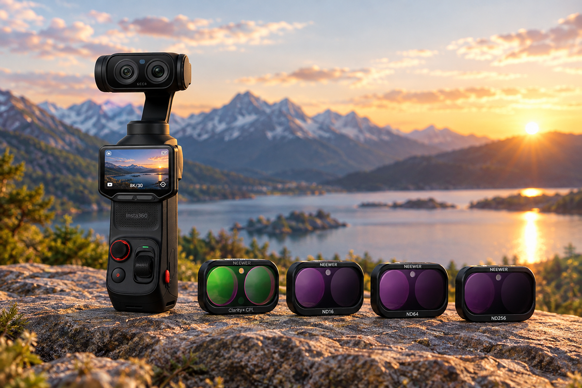 Best Filters and Lenses for Insta360 Luna Ultra