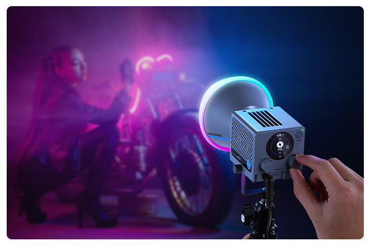 NEEWER HS60C Portable RGB LED Video Light