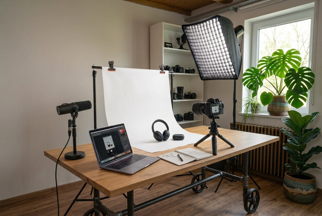 Small Home Studio Setup: A Simple Lighting and Gear Guide
