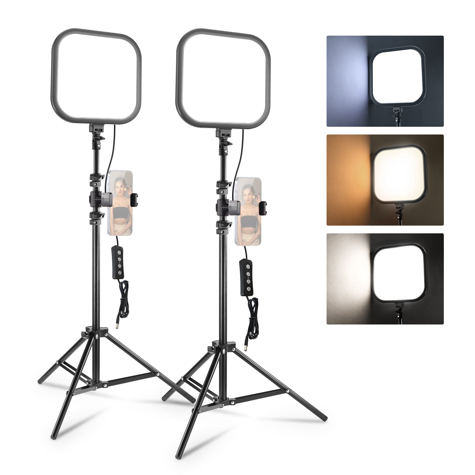 NEEWER ライトセット Amazon.com : NEEWER 2Pcs 24