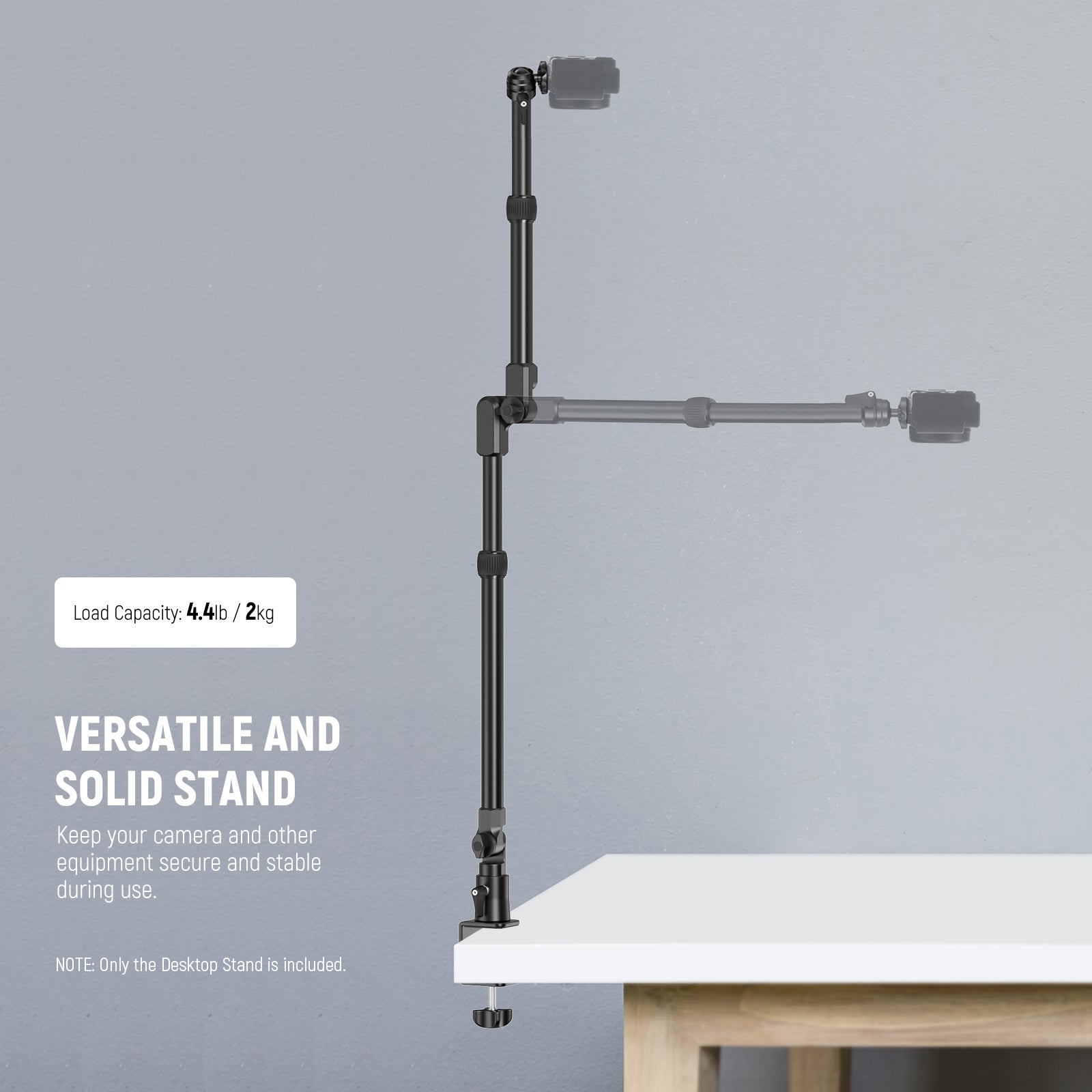Neewer DS023 Overhead Camera Desk Stand - Thumbnail 4