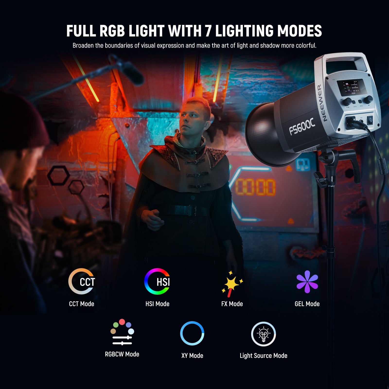 Neewer FS600C Video Light - Thumbnail 3