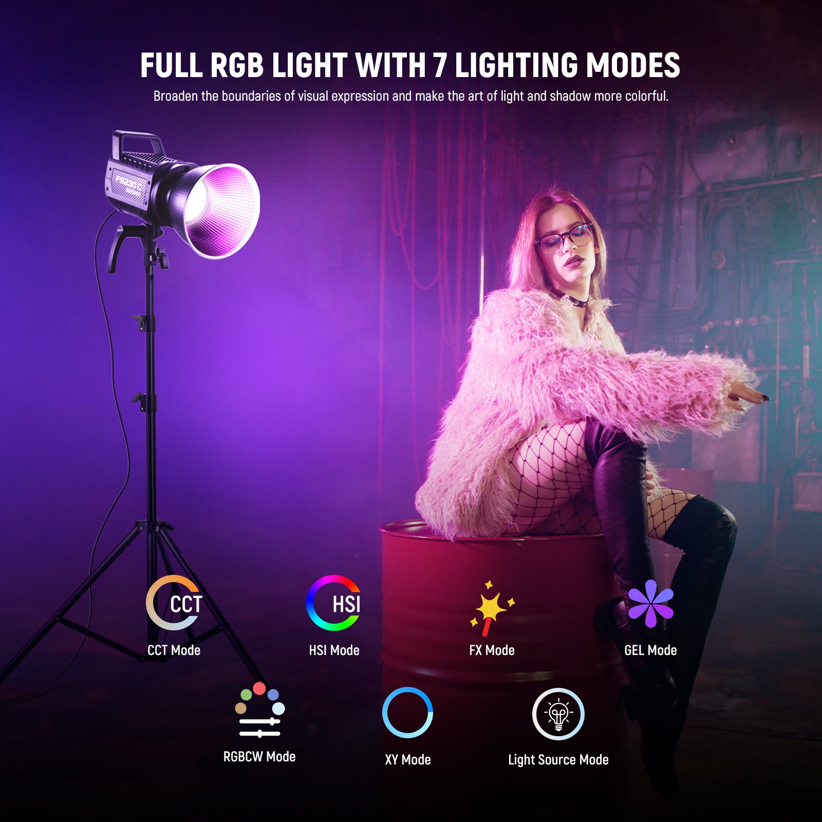 NEEWER FS230C 230W RGB LED Video Light