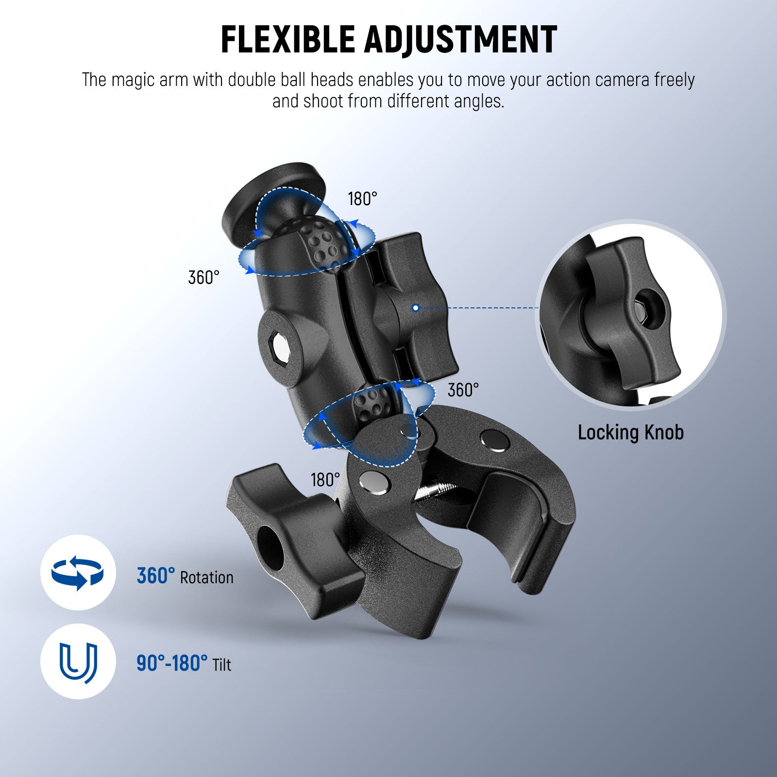 Neewer CA162 Super Clamp Camera Mount - Thumbnail 5