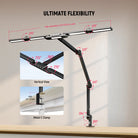 NEEWER DL01 Architect Desk Lamp offers ultimate flexibility.