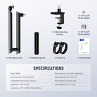 Package Contents of the NEEWER MS007 Microphone Boom Arm