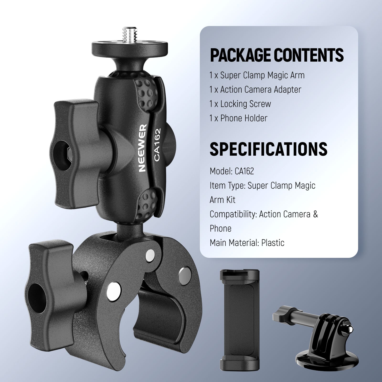 Neewer CA162 Super Clamp Camera Mount