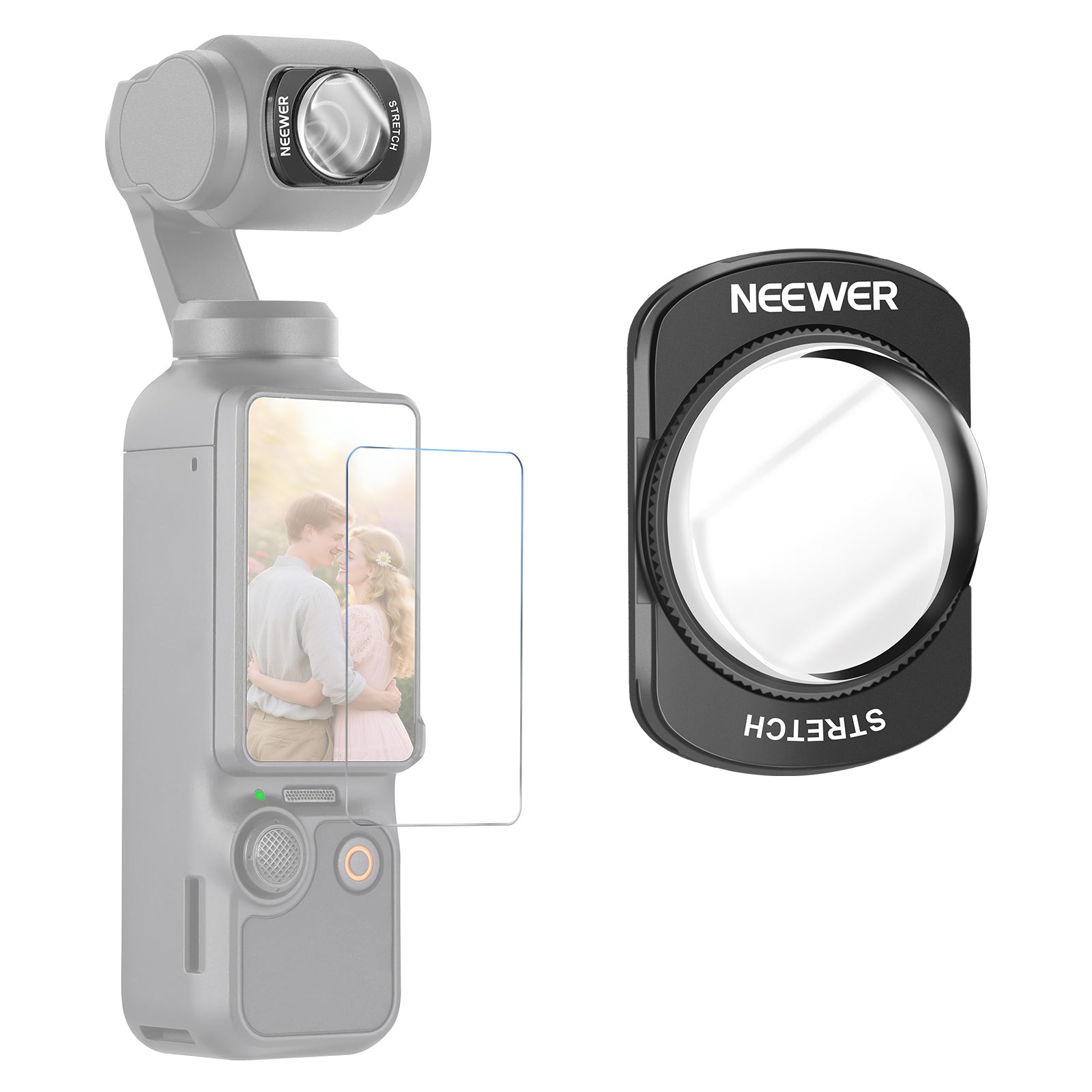 NEEWER FL-C37 Double-sided Stretch Effect Filter For DJI Osmo Pocket 3