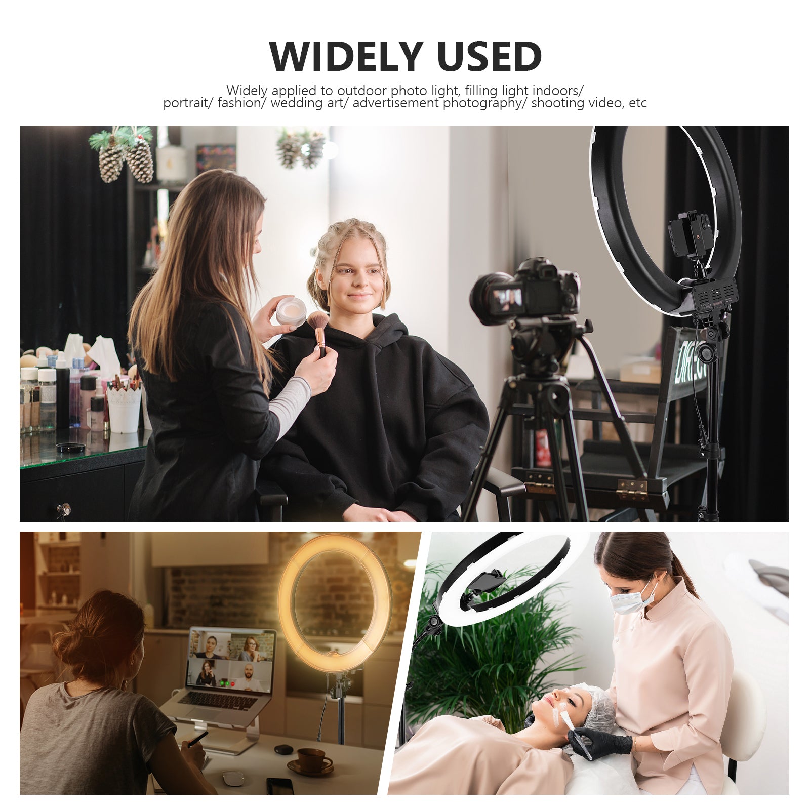 NEEWER RL-18 18-Inch LED SMD Ring Light (Without Stand)