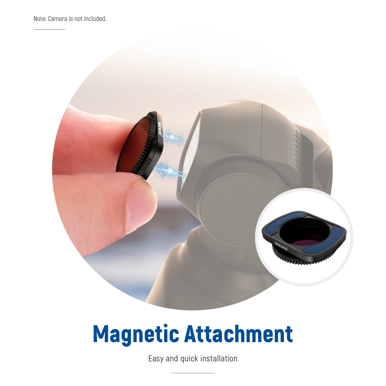 Neewer FL-4NL Magnetic Filter Kit - Thumbnail 5