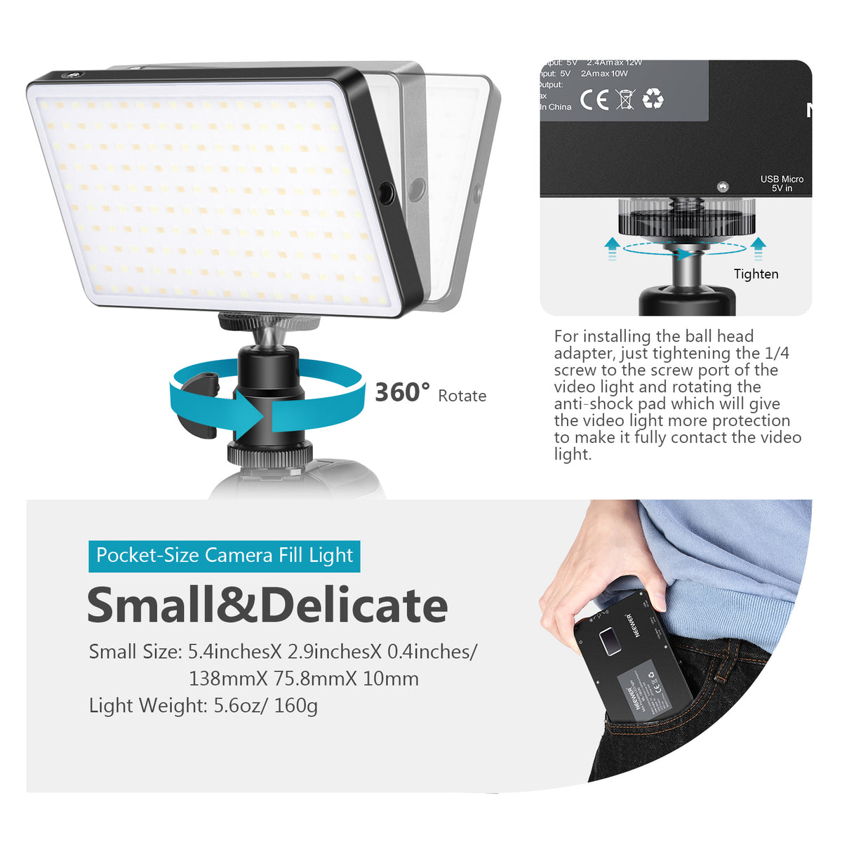 Neewer Mini Led Rgb Mini Lights – NEEWER