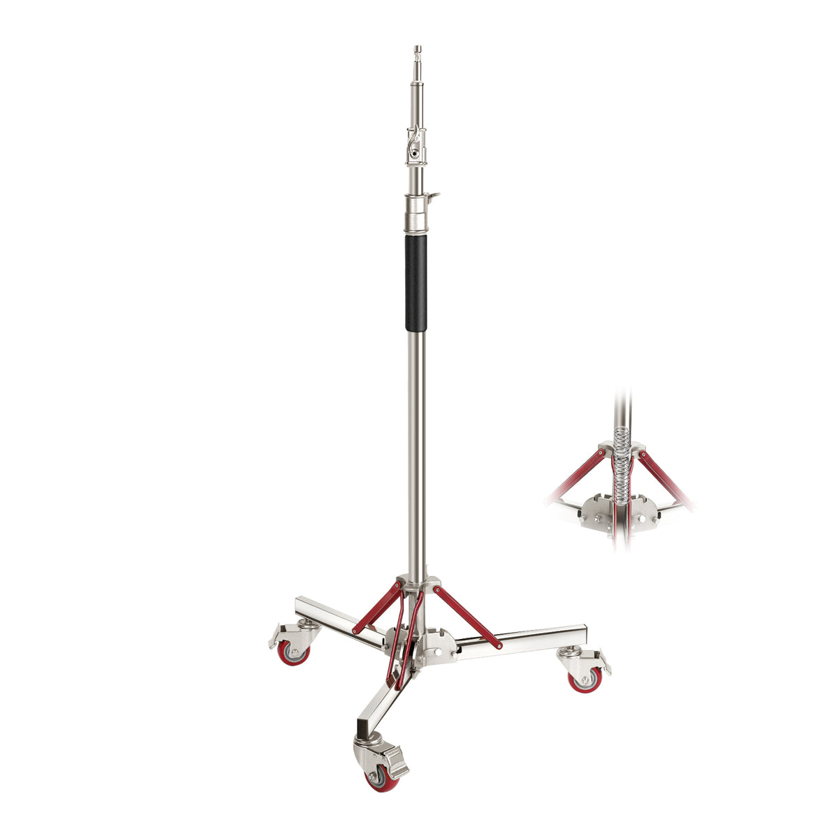 NEEWER SC305W 305cm Heavy Duty Rolling Light Stand