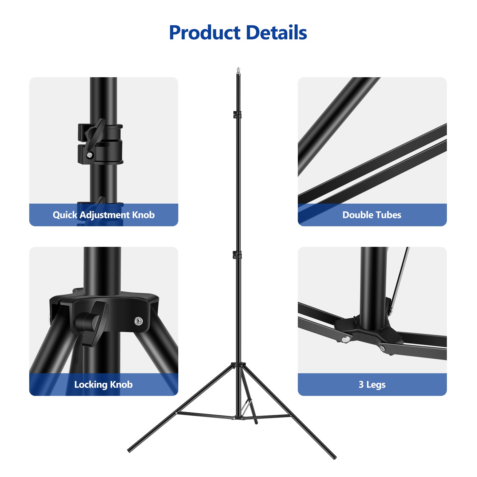 Neewer Background Support Stand Kit - Thumbnail 3