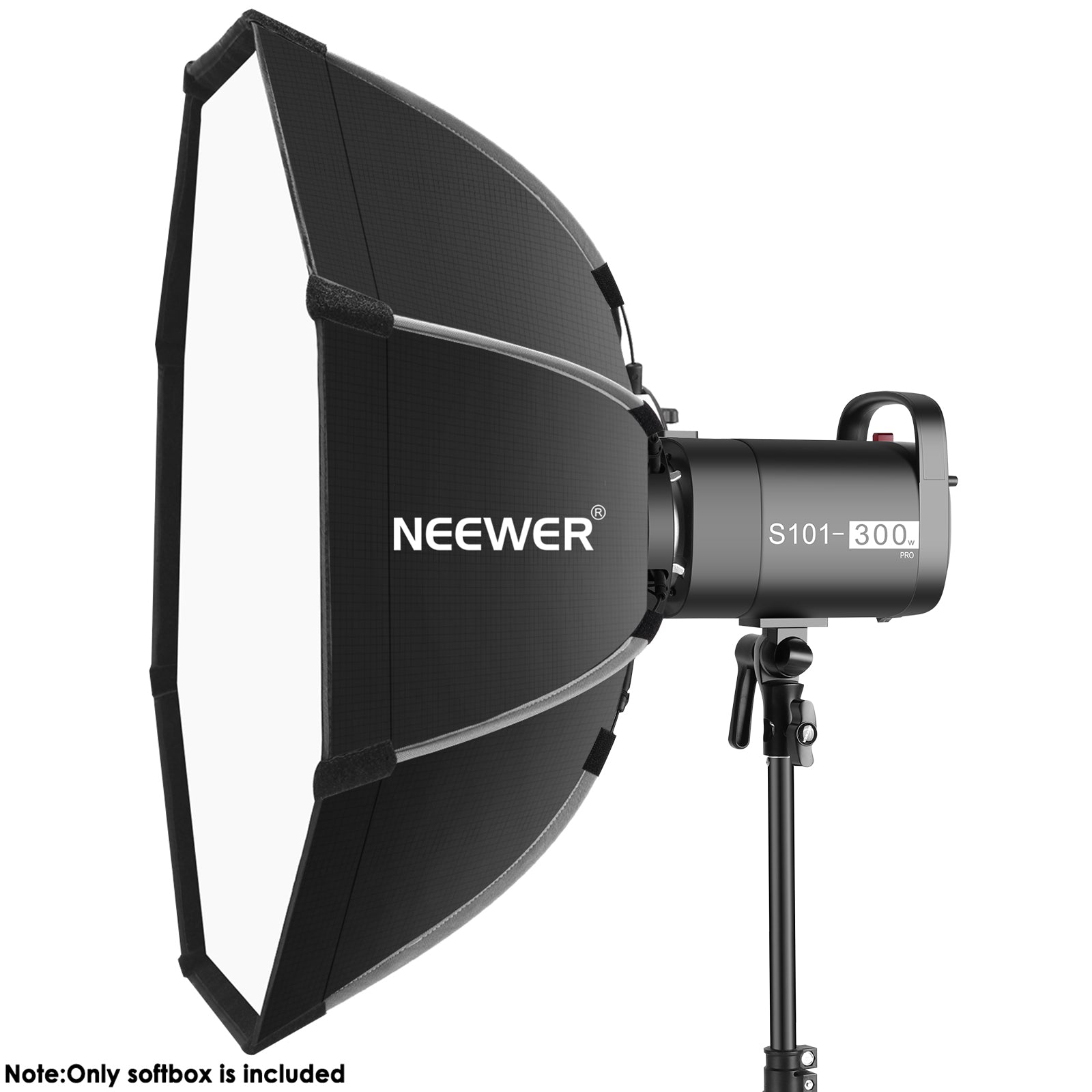 Neewer 90cm Quick Release Lantern Softbox With Fabric Barn Doors