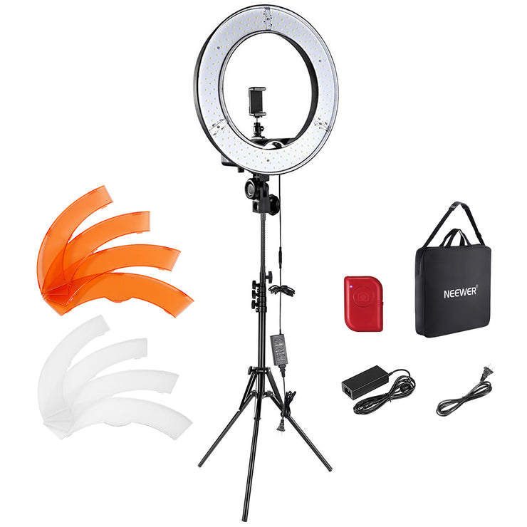 NEEWER RL-18 66600024 18-inch ring light kit overview