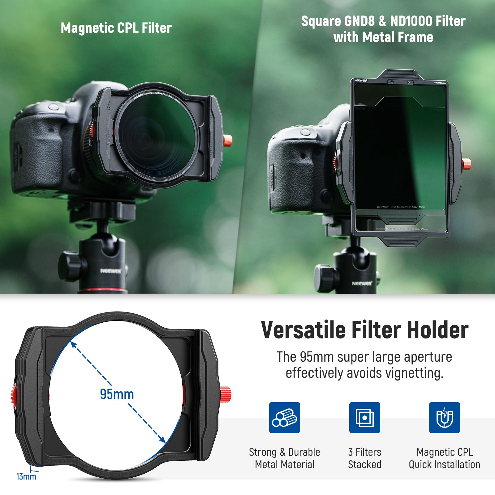 NEEWER Pro Square ND Filter System - NEEWER