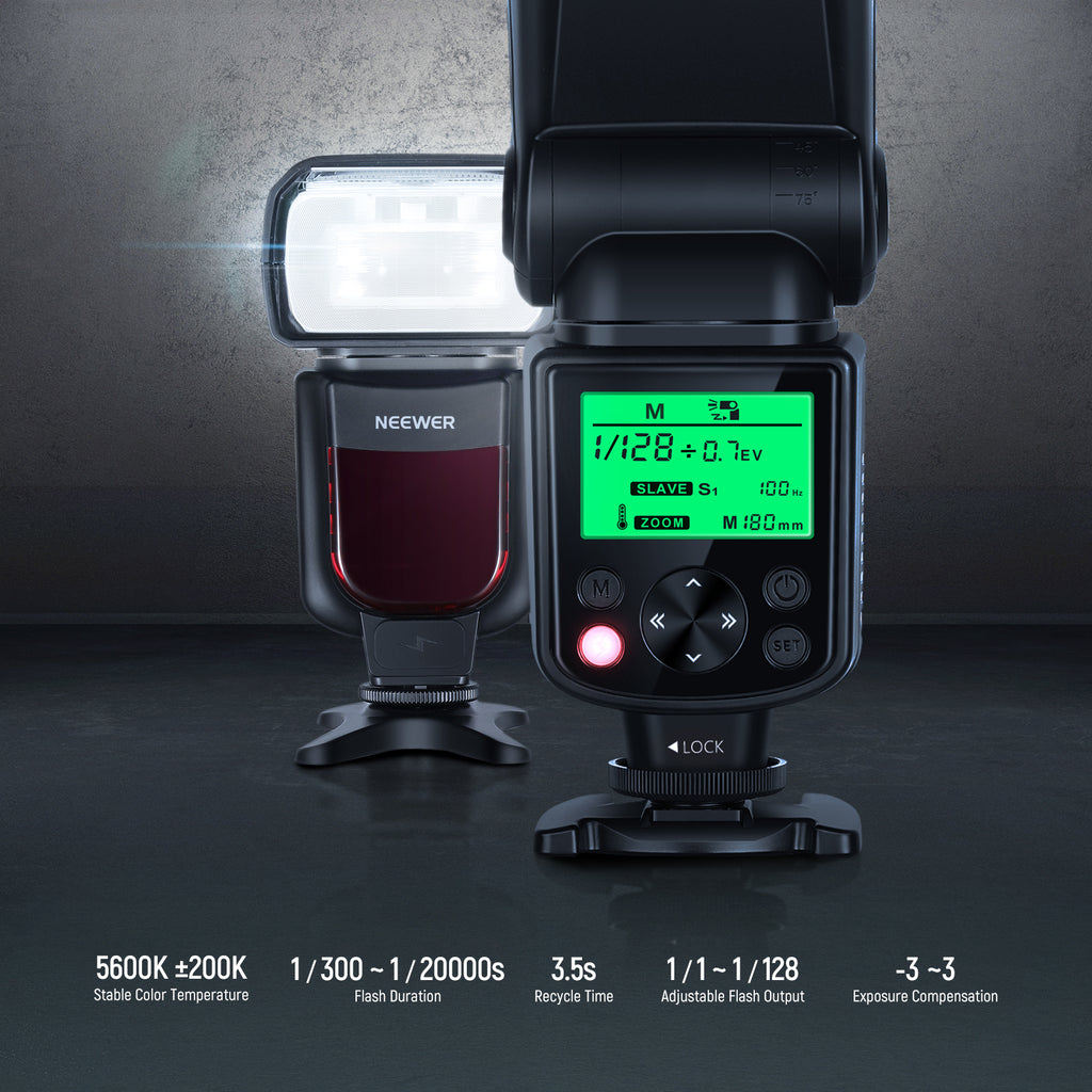 NEEWER Upgraded NW635II-C TTL Camera Flash Speedlite - NEEWER